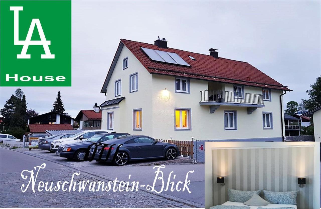 House La Neuschwanstein Blick - Budget City Hotel Fussen Exterior photo